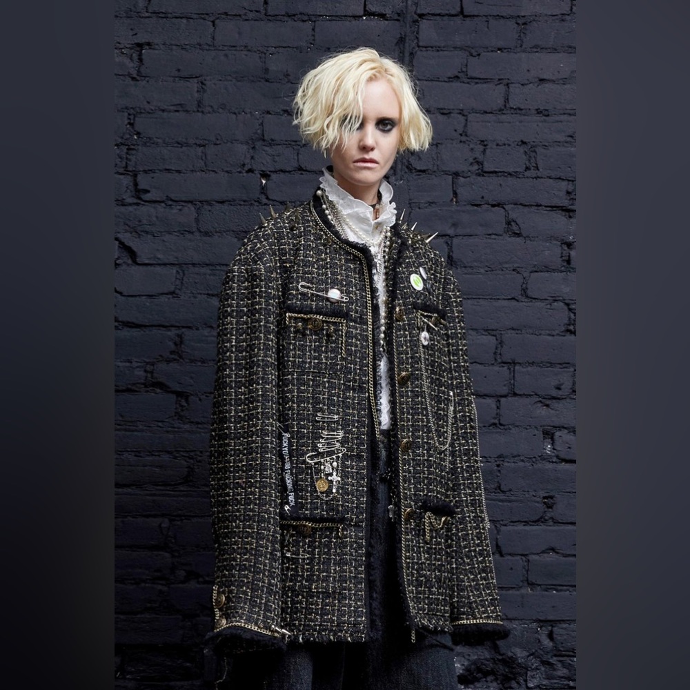R13 Slouch Tweed Jacket. Size small. BNWT.